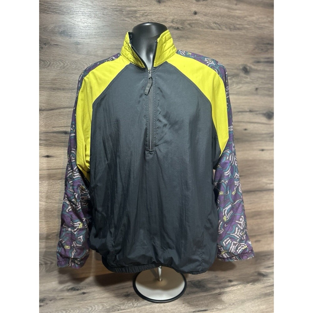 Vintage Nashbar Cycling Jacket‎ Mens Size Medium/Large 1/4 Zip Up